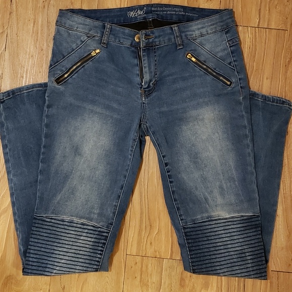 Massimo Vintage Biker Mid-Rise Legging - Picture 3 of 7